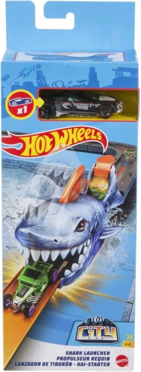 Hot Wheels City. Wyrzutnia Rekin GVF43 - tantis.pl