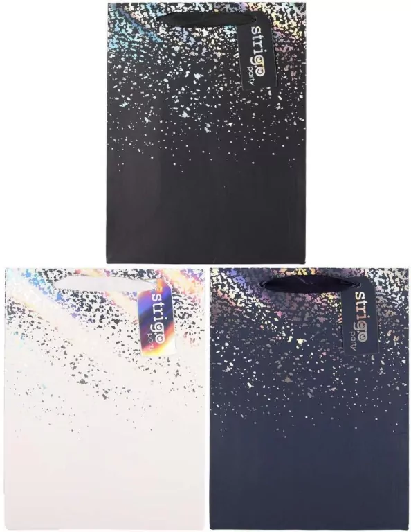 Torba prezentowa Party 18x23x10cm mix STRIGO - tantis.pl