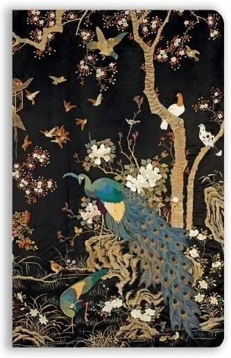 Notatnik B6 linia BR Pawie Ashmolean Museum - tantis.pl