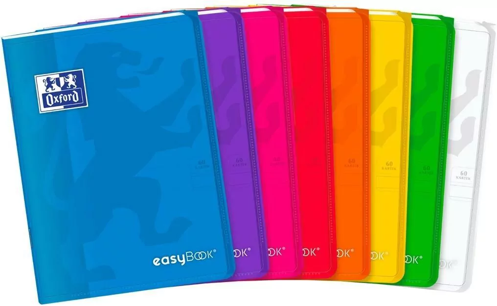 Zeszyt A5/60K linia PP Eeasybook, mix - tantis.pl