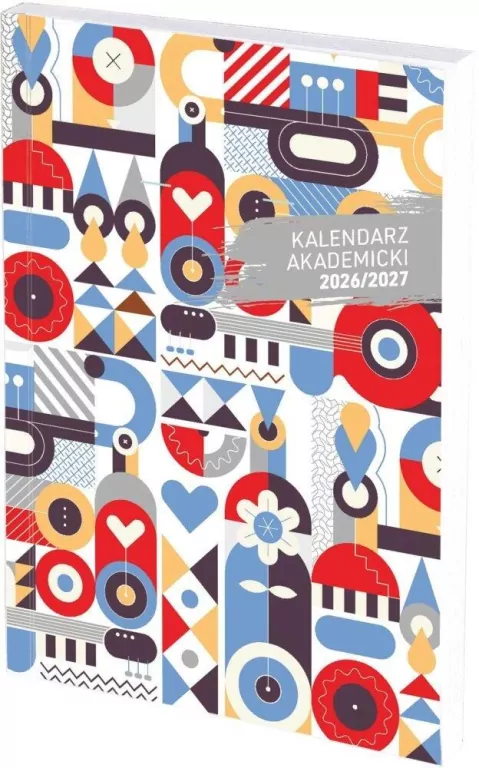 Kalendarz akad. 2026/2027 A5 tyg. PCV Mozaika - tantis.pl