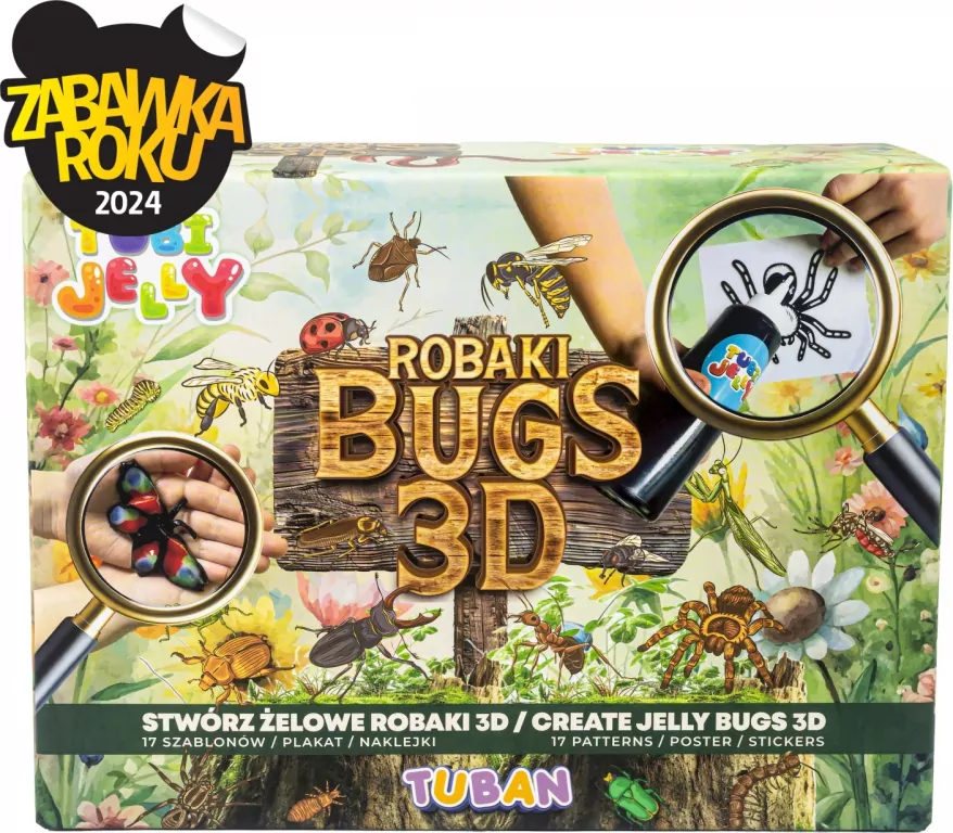 Tubi Jelly 6 kol + akwarium. Robaki - tantis.pl