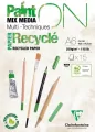 Blok A6 papier z recyklingu 250g 15ark - tantis.pl