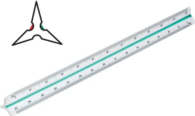 Linijka GRAND skalówka 30cm - tantis.pl