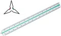 Linijka GRAND skalówka 30cm - tantis.pl