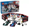 LEGO® City. F1® Garaż i bolidy Mercedes-AMG i Alpine 60444 - tantis.pl