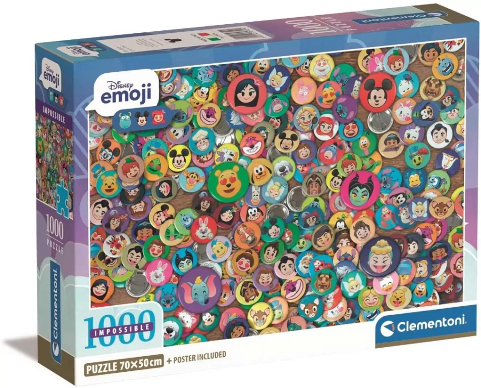 Puzzle 1000 Compact Disney Emoji - tantis.pl