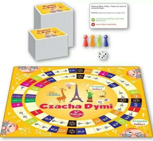 Czacha dymi. Gra planszowa - tantis.pl