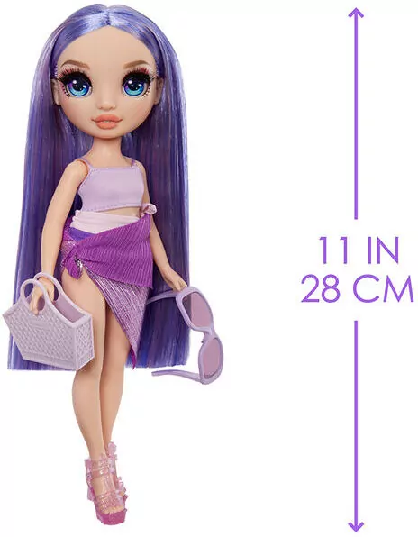 Rainbow High Swim&Style Fashion Doll - Violet - tantis.pl