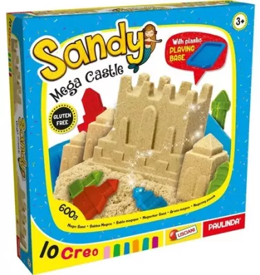 Sandy. Mega castle. Piasek kinetyczny