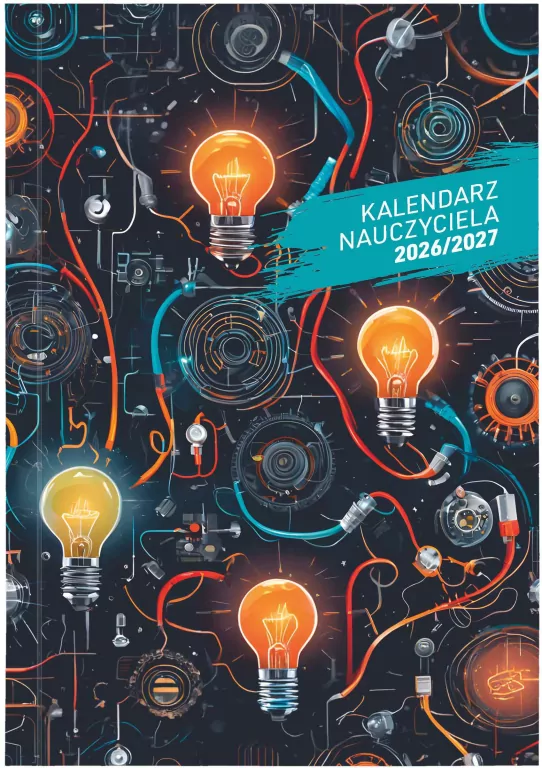 Kalendarz nauczyciela 2026/27 B5 tyg. PCV Energia - tantis.pl
