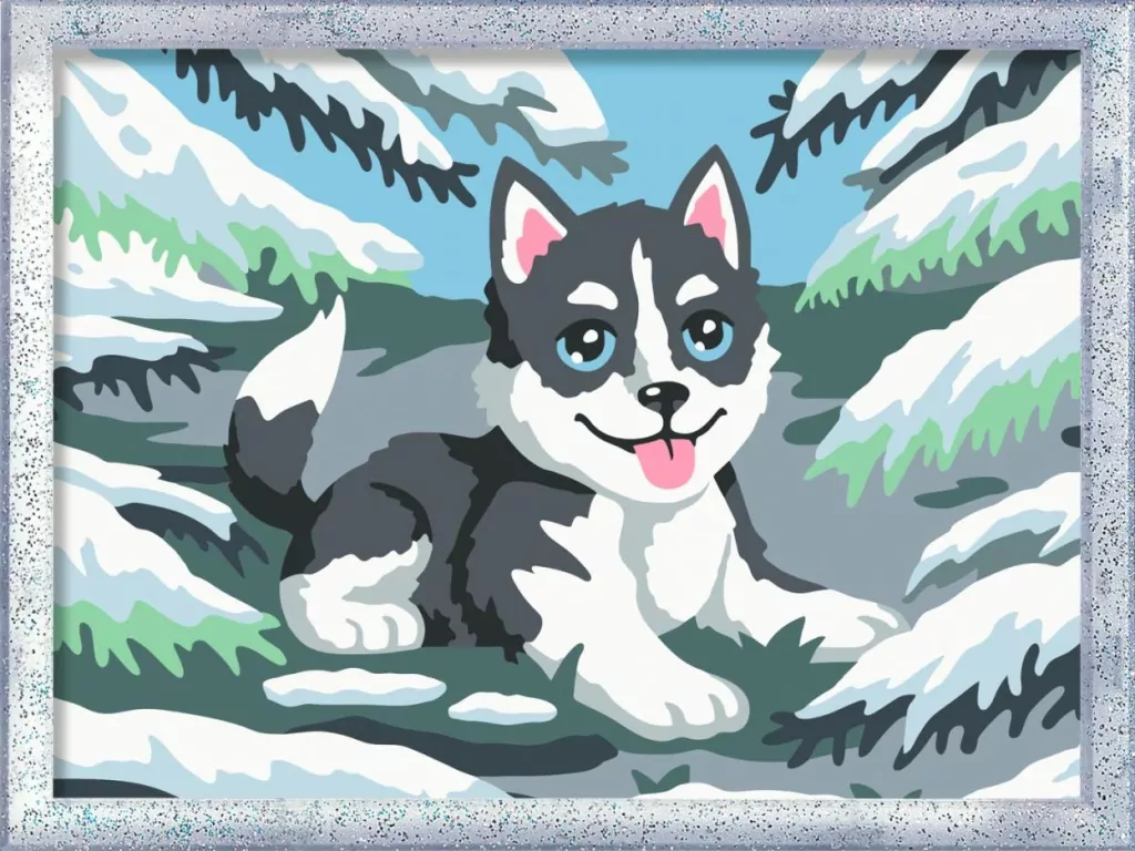 CreArt for Kids Cheeky Husky - tantis.pl