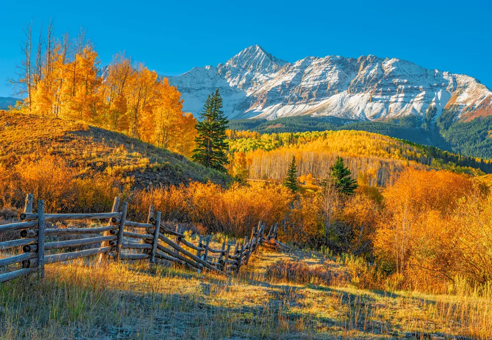 Puzzle 1000 View Of Wilson Peak In Autumn CASTOR - tantis.pl