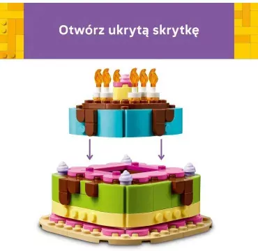 LEGO® Tort na przyjęcie urodzinowe 40815 - tantis.pl