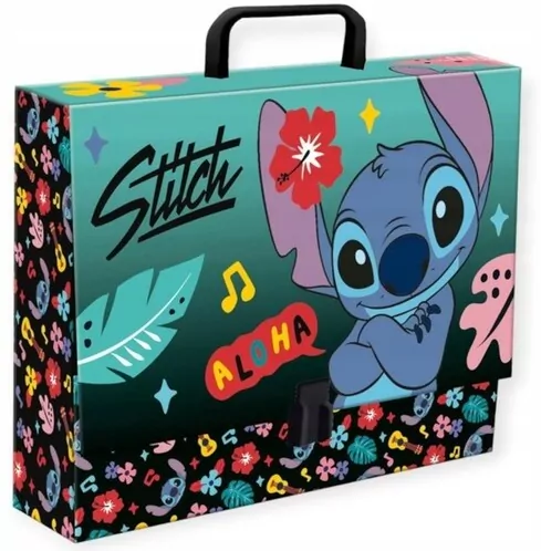 Teczka z rączką A4 XL Stitch - tantis.pl