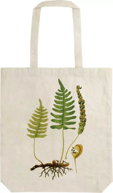 Torba bawełniana na ramię Szoperka STBAG 10 Paproć - tantis.pl