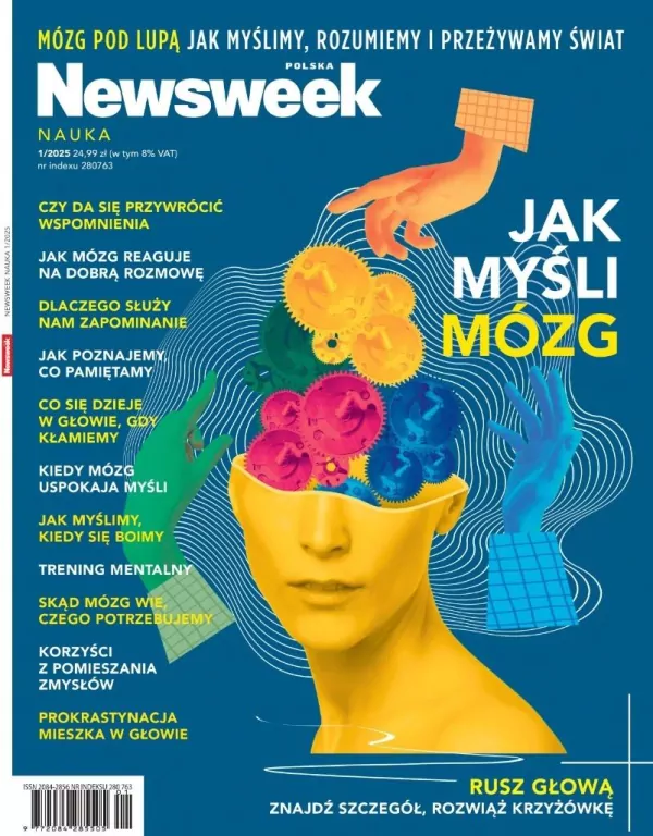 Newsweek Nauka 1/2025 Jak myśli mózg - tantis.pl