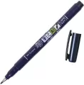Flamaster brush pen Fudenosuke czarny tw 1 - tantis.pl