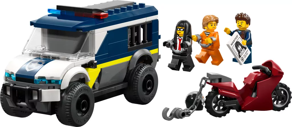 LEGO® City.  Furgonetka policyjnego konwoju 60479 - tantis.pl