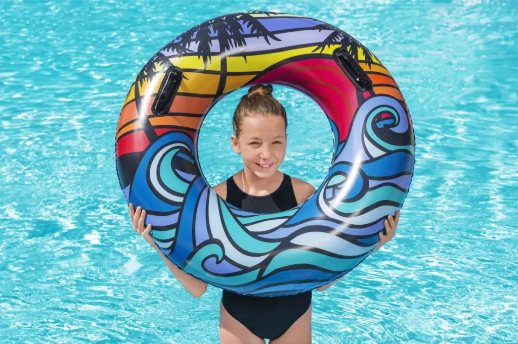 Koło dmuchane do pływania 91cm - tantis.pl