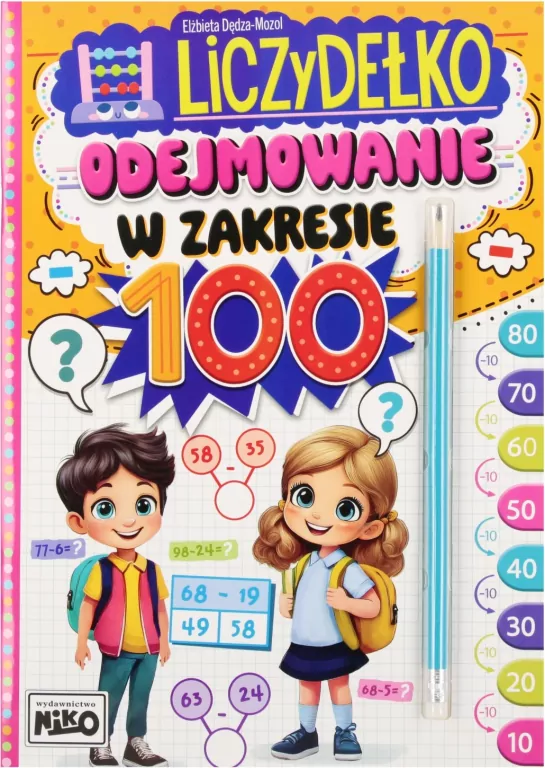 Liczydełko. Odejmowanie w zakresie 100 - tantis.pl