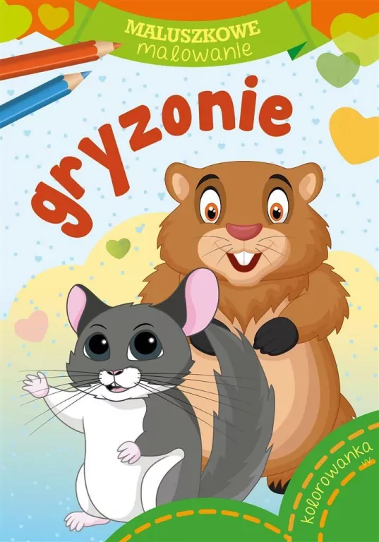 Gryzonie. Maluszkowe malowanie - tantis.pl