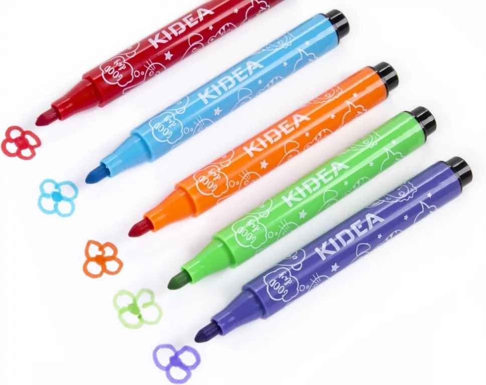 Flamastry Jumbo 24 kolory. KIDEA - tantis.pl