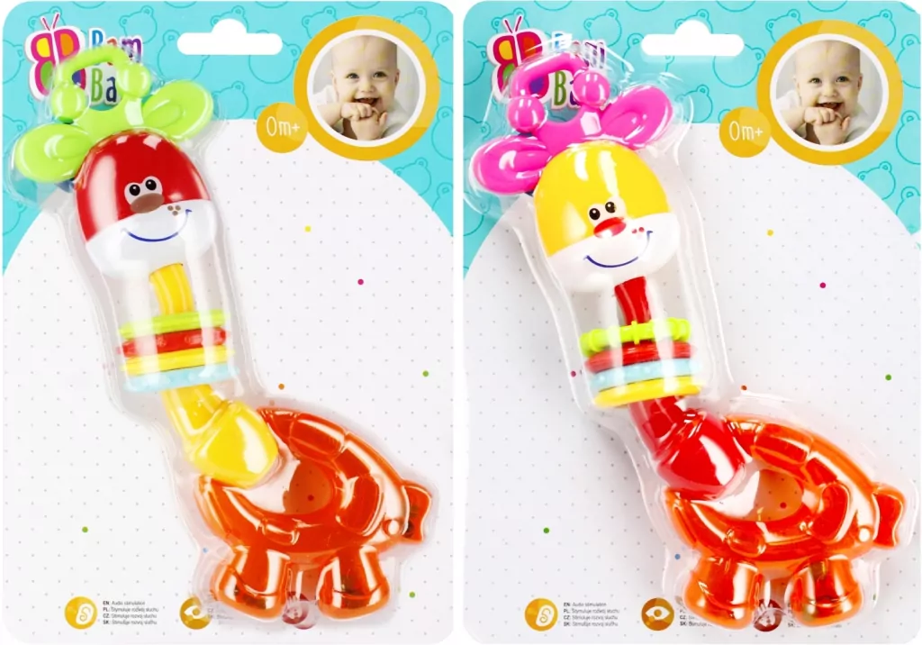 Bam Bam. Grzechotka Żyrafa - tantis.pl