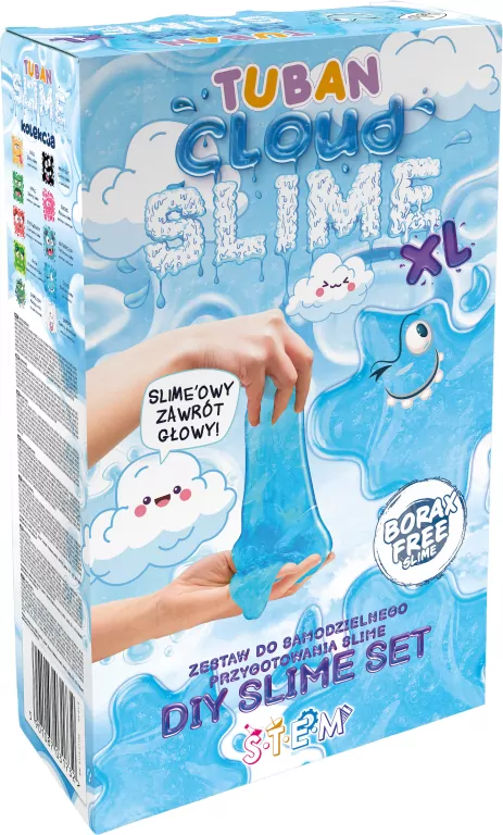 Zestaw Super Slime XL - Cloud Slime TUBAN - tantis.pl