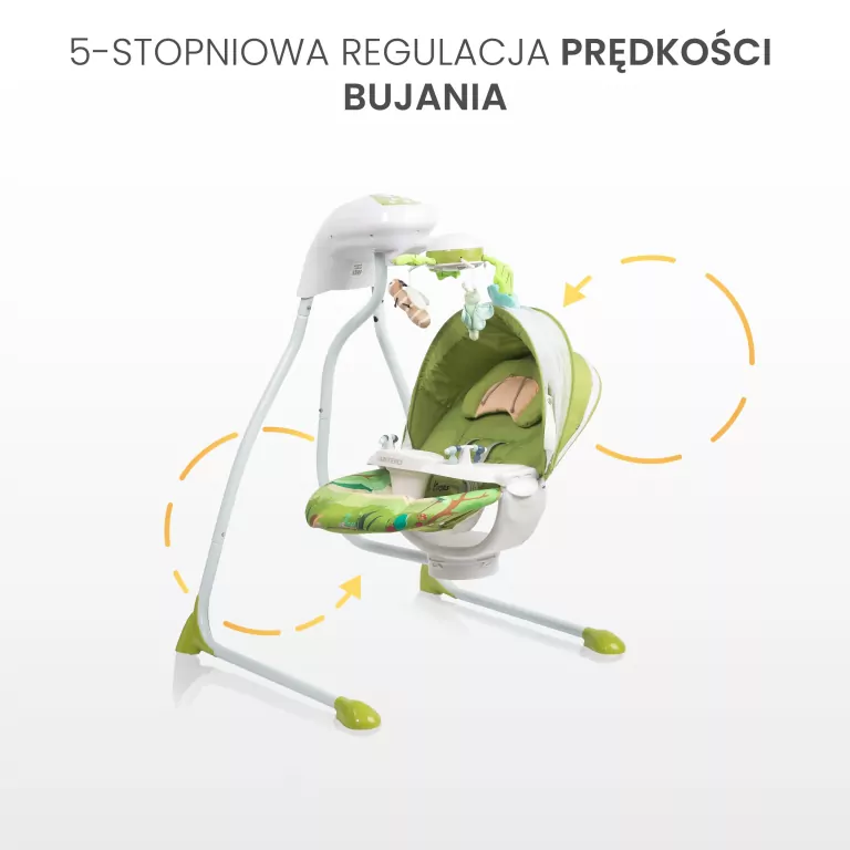 Caretero Huśtawka elektryczna Bugies las - tantis.pl