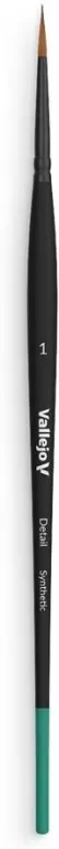 Vallejo: B02001 - Detail - Round Brush - Synthetic 1 - tantis.pl