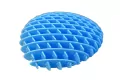 Gniotek antystresowy niebieska 10cm - tantis.pl
