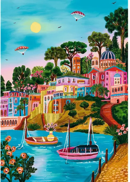 Puzzle 1000. Syros, Grecja - tantis.pl