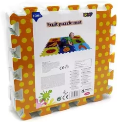 Artyk. Puzzle piankowe. Owoce, 9 elementów