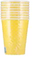 KUBEK PAP 250ML ZOL KROPKI 036809 PM OP8SZT FOL - tantis.pl
