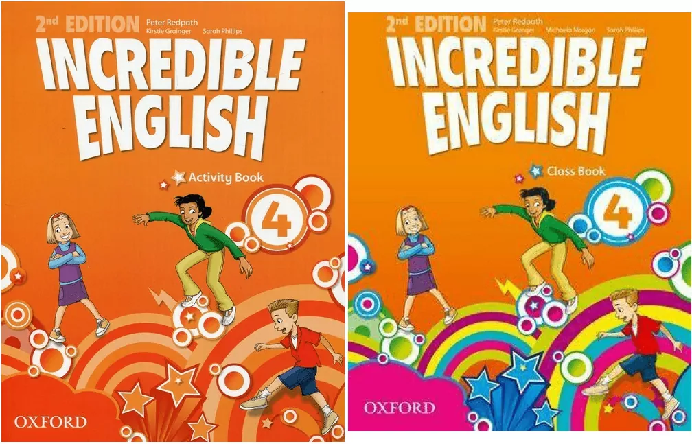 Pakiet: Incredible English 4. 2nd edition. Class Book (podręcznik) / Activity Book (zeszyt ćwiczeń) - tantis.pl