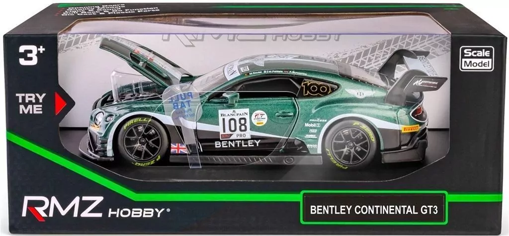 Bentley Continental GT3 2019 1:32. RMZ HOBBY - tantis.pl