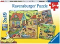 Puzzle 3x49 Farm fun - tantis.pl