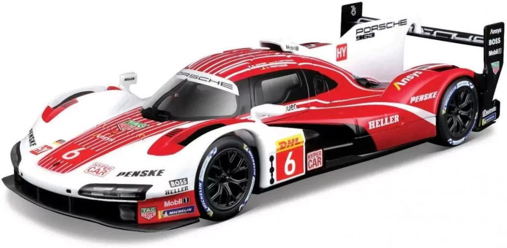 Race - Porsche 963 #6 White/Red (12) - tantis.pl