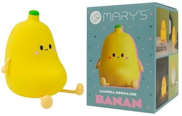 Lampka nocna LED banan - tantis.pl