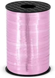 Wstążka plastikowa różowa 5mmx225m