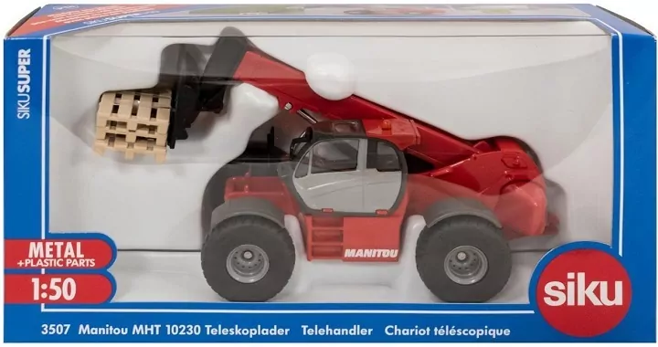 Ładowarka teleskopowa Manitou. Siku Super - tantis.pl
