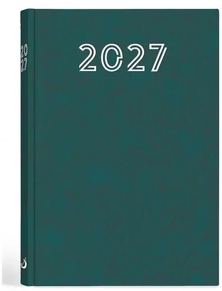 Terminarz 2027 A5 standard zielony - tantis.pl
