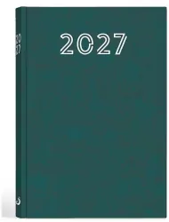 Terminarz 2027 A5 standard zielony