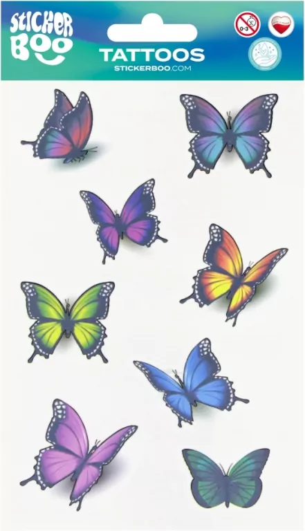 Tatuaże. Motylki - tantis.pl