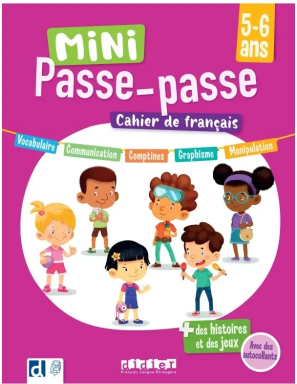 Mini Passe-Passe ćw. 5-6 lat Vocabulaire + online - tantis.pl