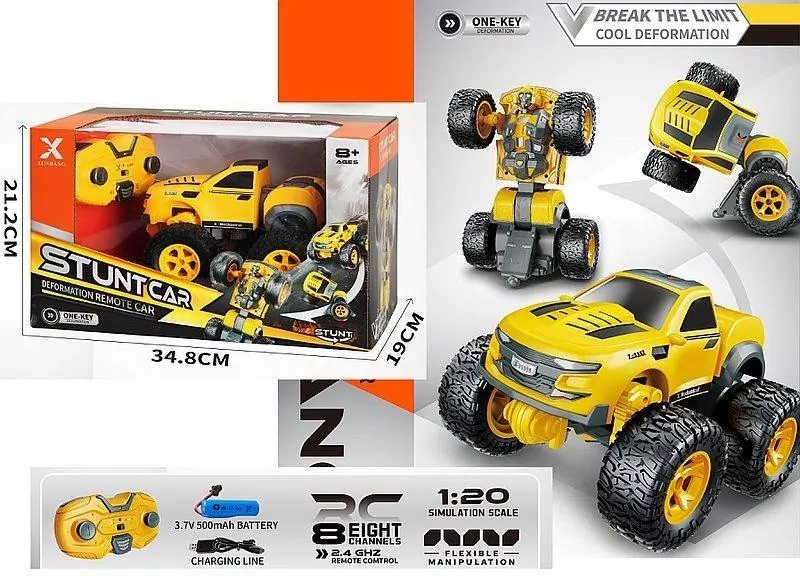 Auto R/C transformujące 1:20 z ładowarką - tantis.pl