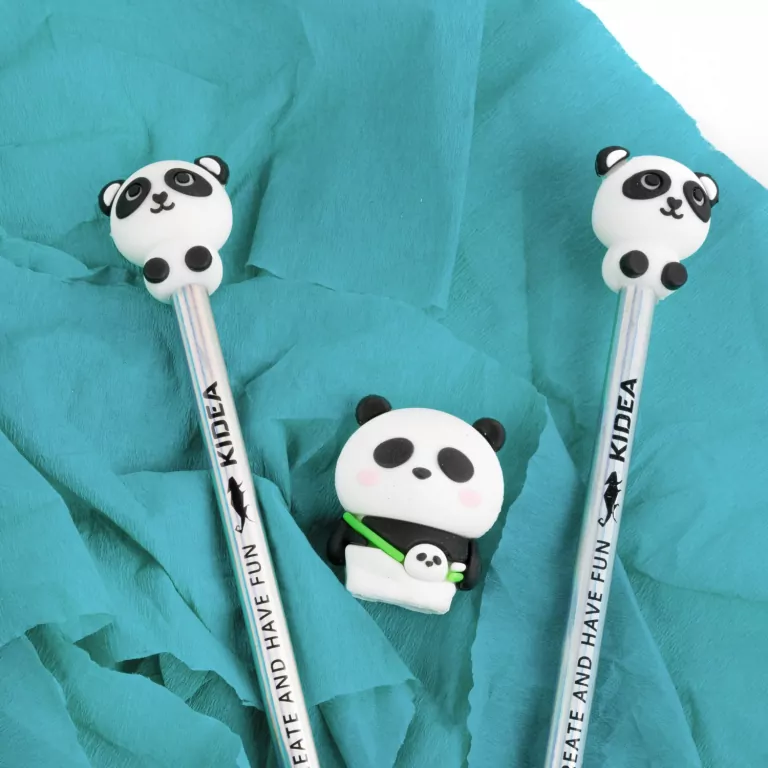 Temperówka z ołówkami Panda KIDEA - tantis.pl