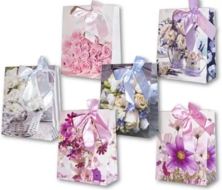 Torebka ozdobna Premium z kokardą, średnia - tantis.pl