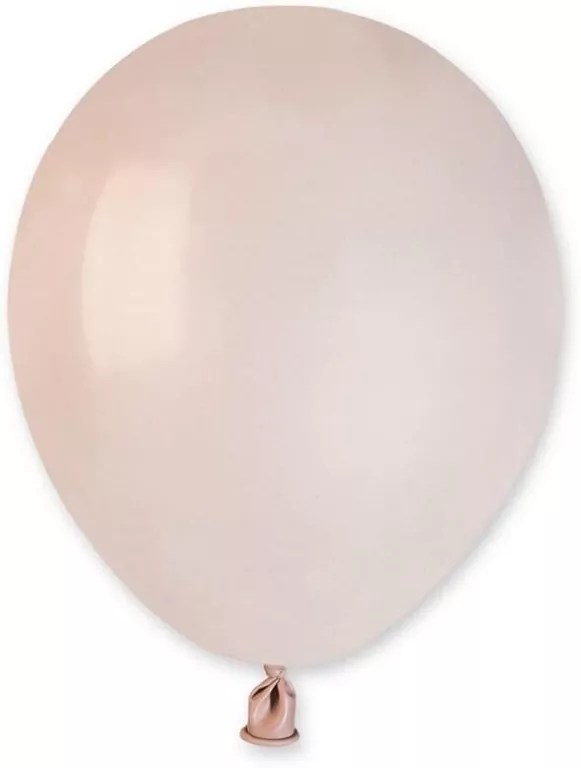 Balony Gemar pastelowe jasnoróżowe 12,5cm 100szt - tantis.pl